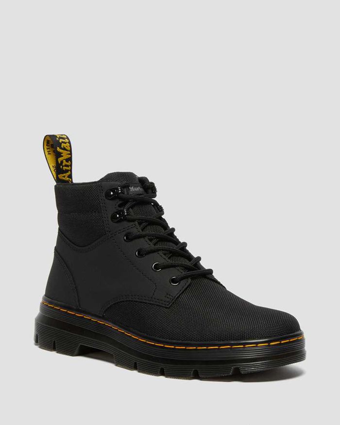 Dr Martens Womens Rakim Utility Chukka Ankle Boots Black - 28905IJXQ